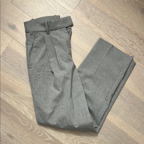 NWOT H&M Gray Trousers - Picture 1 of 6